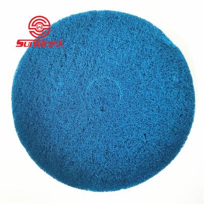 China 20 Inch Head Machine Buff Cleaning Polishing Pad For Use Wet Or Dry Red Polishing Pads Stone Polishing Pads Round Disc for sale