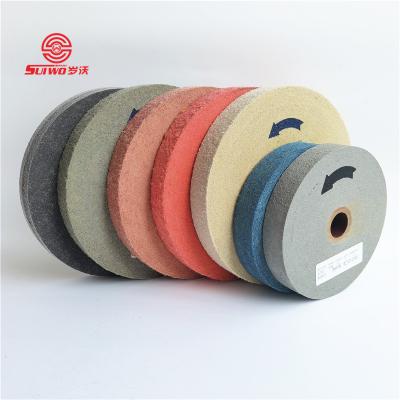 China High Efficiency High Performance Polishing Grinding Wheel Abrasive Unitized Wheel and Polishing Stainless Steel Grinding Wheel for sale