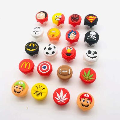 China New Design 6ML Cartoon Game Silicone Storage Dab Wax Carrying Case Non-Stick Jar Container Jar for sale