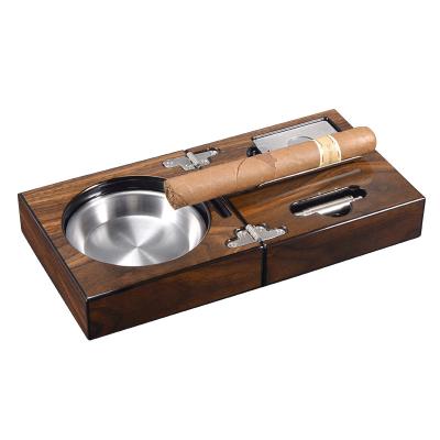 China Luxury Luxury Wooden Cigar Ashtray for sale