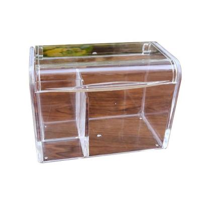 China Custom Drawer Acrylic Transparent Storage Box Crafts Jewelry Toys Toys Desk Dustproof Desk Finishing Cosmetic Box for sale