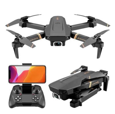 China Fashion Rc Drone V4 Wifi Fpv 1080p HD Dual-Camera GPS Headless Aircraft With Biaxial Universal Folding Drone for sale