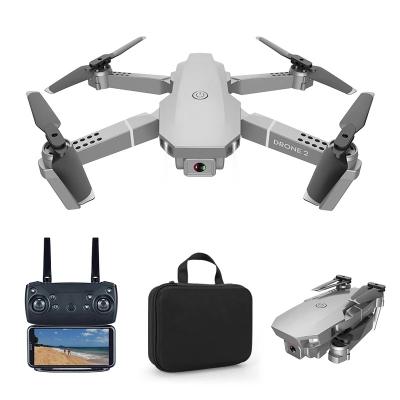 China Hotselling 2022 E68 Portable Headless Mode Folding 2.4Ghz Drone 4K Camera Toys Foldable RC Voice Control Drone for sale