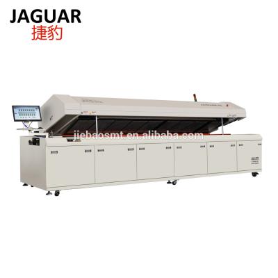 China JAGUAR reflow oven machine for pcb soldering/LED assembly line for sale