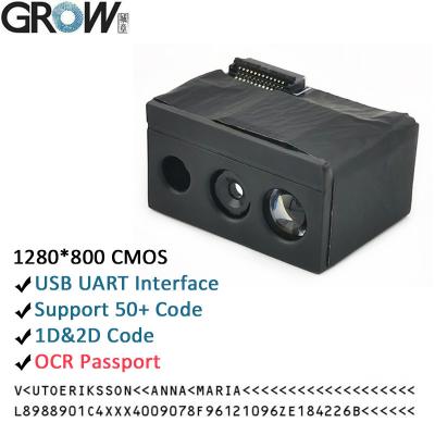 China Grow GM69PRO-S 1280*800CMOS OCR/1D/2D Barcode Scanner Module Support Ocr Passport Code for sale