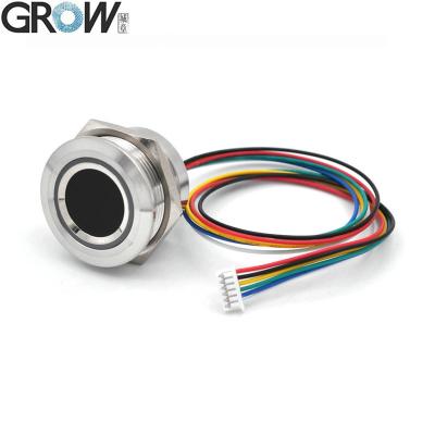 中国 GROW R503-5V 防水 DC5V 円形 RGB 指紋モジュールセンサー 容易な保守 販売のため