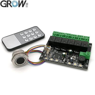 China Grow K219-A+R503 Programmable Multiple Relay Fingerprint IR Control Board for sale