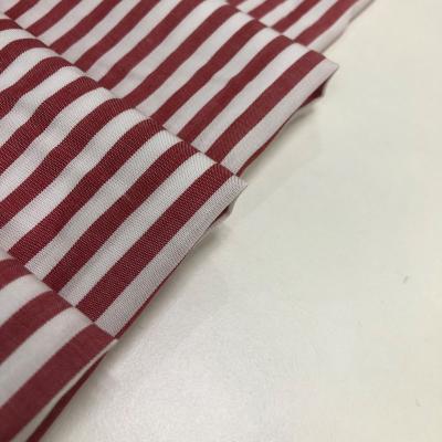 China wholesale sheer in stock skin friendly tencel stripes squishy fabric for sale