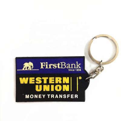 China Soft PVC made in Guangzhou PVC Custom Key Chain for sale