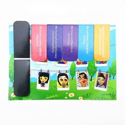 China Europe Guangzhou Factory Custom Magnetic Bookmarks For Books for sale