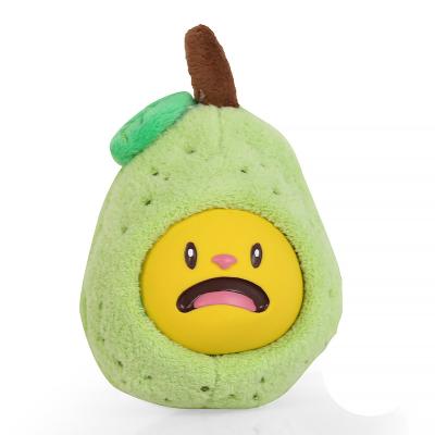 China Viable Hot Sales Pear Shape Convenient Custom Stuffed Soft Custom Dog Interactive Plush Toys for sale