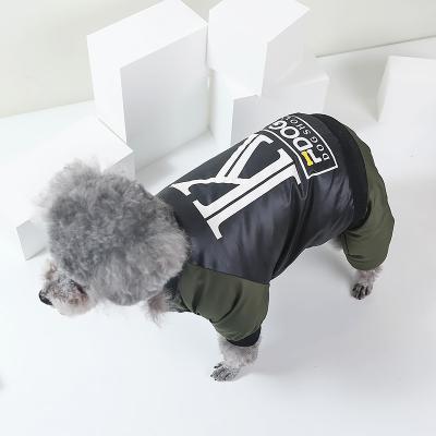 China Durable Modern Custom Made Pet Dog Costume Warm Classic Luxury Winter Clothes Fashion Plush Coat for sale