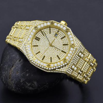 China Full Calendar Bling Bling Watch for sale