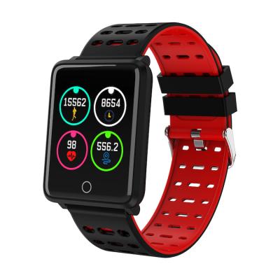 China New IP68 Waterproof Sport Smart Wristband F-3 Support Steps Counting Heart Rate Monitor Blood Pressure For Android and IOS Phone 230mAh for sale