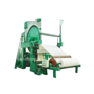 China Paper Industry Recycling Paper Making Machine 1575mm Jumbo Roll Toilet Paper Production Line Tissue Machine for sale