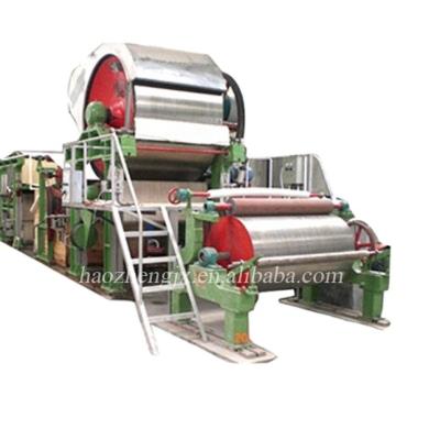 China Paper Industry China Manufacturer Complete Set Waste Recycling Factory Paper Toilet Tissue Paper Making Machine Price for sale