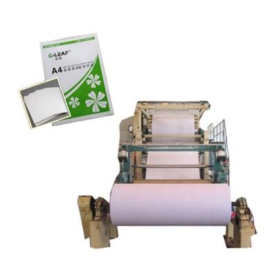 China Paper Industry High Cost Performance White Office A4 Paper Jumbo Width Double Yarn Culture Paper Making Machinery for sale