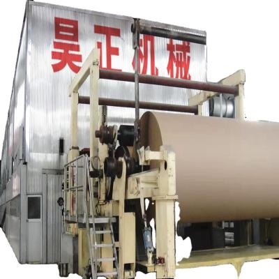 China Paper Industry HAO ZHENG Fluting and Testliner Paper Machine, Middle Paper Fluting Machine for sale