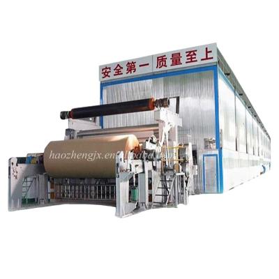 China Paper Industry 1575-5600mm Corrugated Paper Machinery , Waste Cardboard Pulping Kraft Box Corrugated Paper Making Machinery for sale