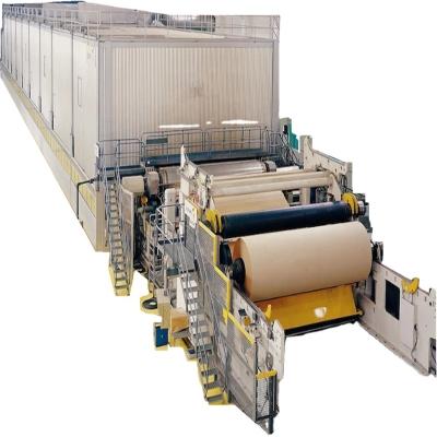 China Paper Industry China Made High Quality Waste Paper Recycling Carton Paper Machine Production Line, Kraft Test Liner Paper Making Machine for sale