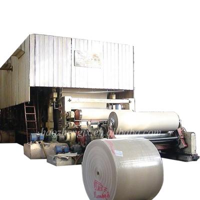 China Paper Industry High Capacity 100ton Coated White Board Paper Machine Fourdrinier Duplex Board Cardboard Paper Machinery Production Line Mill Price for sale