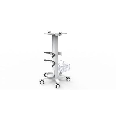 China Modern Hospital Trolley Medical Tray With Steel Wheels Hospital Furniture for sale