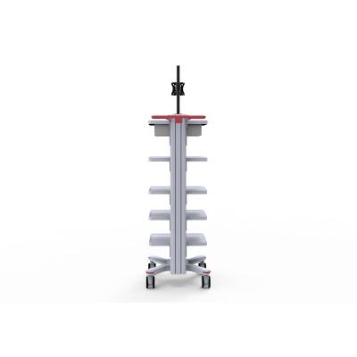 China Modern Hospital Monitor Trolley Trolley Medical Instrument Trolley Medical Trolley for sale