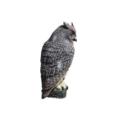 China PE Garden Bird Dispelling Device Outdoor Hunting Pastoral Craft Decorated Owl for sale