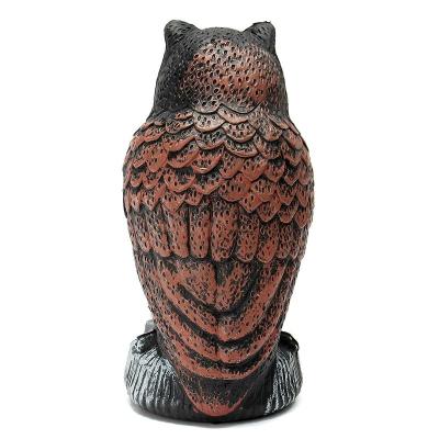 China PE swivel head hunting owl decoy used to bully animals for sale