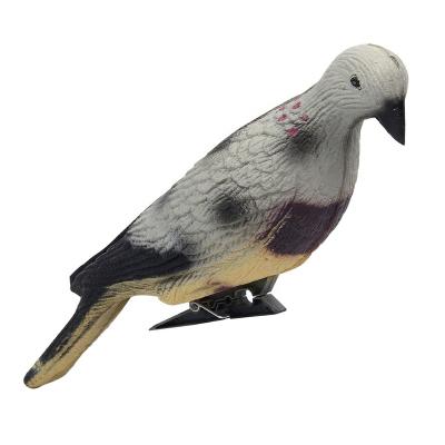 China PE Pigeon Decoy Garden Villa Decoration Outdoor Hunting Plastic Props Hunting Animal Decoy for sale