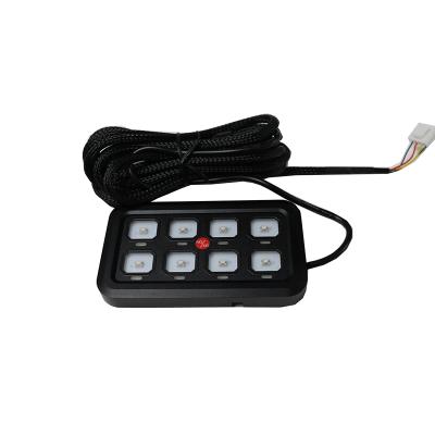 China CE 8 Gang Switch Panel with Circuit Control Box for Truck JP ATV UTV Boat Marine for sale