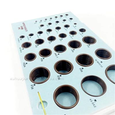 China Building Material Shops High Quality Excavator Gasket Excavator Rubber Gasket Fluoro O-Ring Kit Rubber O-Ring Box For PC With Good Price for sale