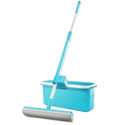 China Low Moq Minimalist Household Broom Cotton Cleaning Durable High Quality Sponge Broom for sale