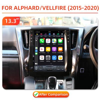 China Android Car DVD GPS System Navigation Multi Media Player For TOYOTA Alphard Vellfire 2012-2020 12.1 inch 4-64gb carplay for sale