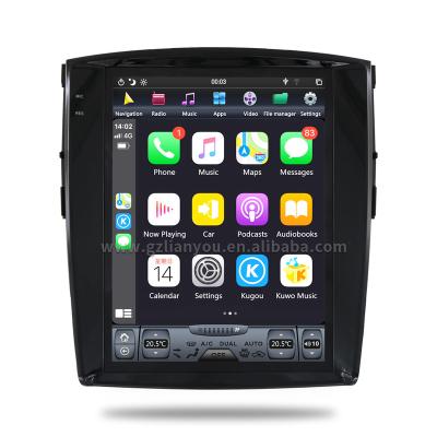 China GPS For Mitsubishi Pajero Shogun Montero Android 9.0 Auto Radio Player GPS Navigation Tesla Style 2006-2016 Screen for sale