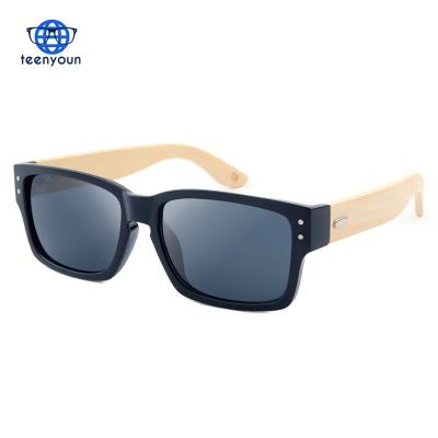 China New Bamboo 1034 Sunglasses Fashion Sunglasses Men Wood Sunglasses Women Brand Designer Mirror Original Wood Sun Glasses for sale