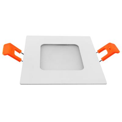 China Modern 3 Inch 6w Etl Listed Slim Square Panel Light CCT Variable Recessed Light for sale