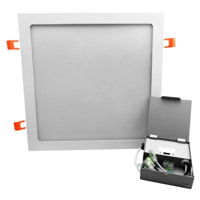 China Modern 12 Inch Square Led Panel Light IC Etl Super Slim Commercial Lighting Type Led Recessed Light for sale