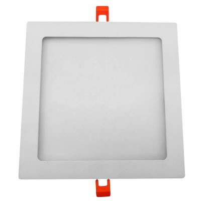 China Dimmable Modern High Quality Ultra Thin Multicolor Metal Panel Light 21w Outdoor Led Commercial Lighting for sale