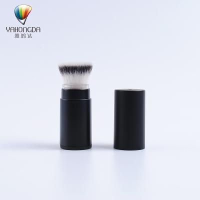 China Spot Brush Free Sample High Fashion Mini Portable Brushes Cosmetic Tool Retractable Contour Make Up Brush for sale