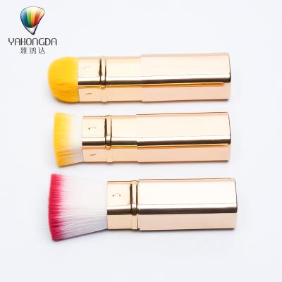 China Hottest Fashion Design Comfortable Cosmetic Tools Retractable Makeup Brushes Blusher Kabuki Brush for sale