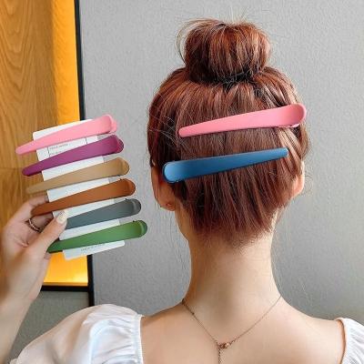 China Non-marking Hotsell Colorful Hair Clip Candy Sweet Hairpin B0080 for sale