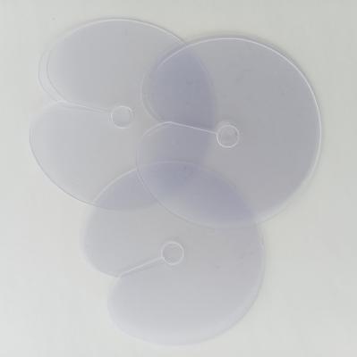 China Translucent Insulation Sheet Heat Shields Scrape Protector For Keratin Prebond Hair Extension Bonding B0076 for sale