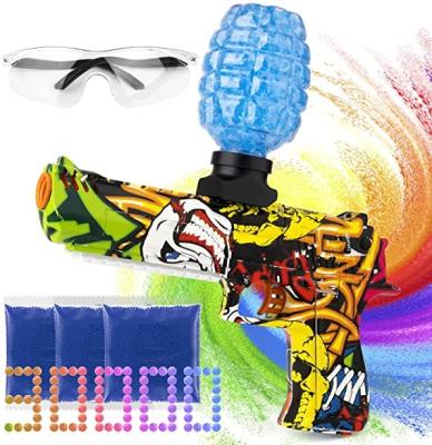 China Safety 226 D-A Pistolas De Hidrogel Soft Water Gel Splash Uzi Electric Desert Eagle Gel Toy Gun With Beads for sale