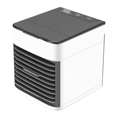 China Plastic Body Mini Air Conditioner Coolers Evaporator Fan Humidifier Mini China Cheap Home Office Table Space Personal Portable Air Conditioner for sale