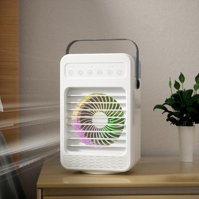 China Portable Air Conditioner Mini Small Home Air Coolers Price Fan Standing Silent Zero Breeze Mini Personal Space Ice Water Portable Mobile Air Conditioner for sale