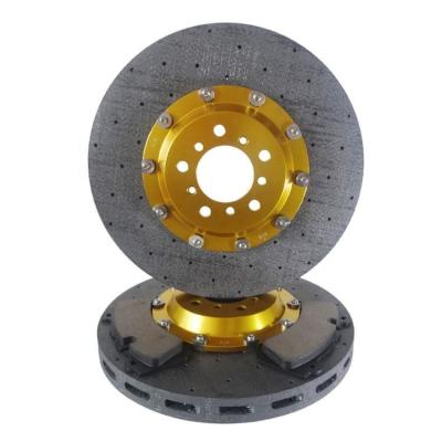 China Voertuig Carbon Ceramic Brake Disc voor BMW Audi Mercedes Benz Lamborghini Nissan Te koop