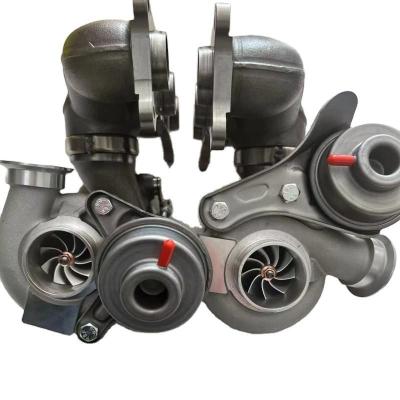 China Flow Billet Twin Turbo Td04 17t 19t N54 Turbocompresor para BMW 535i 49131-07017 49131-07030 en venta