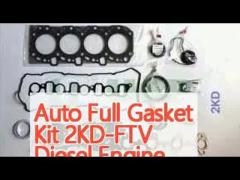 Auto Full Gasket Kit 2KD-FTV Diesel Engine Full Gasket Set 04111-0L080