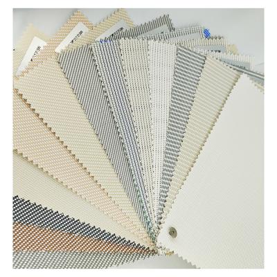 China Factory 1% 3% 5% Franchise Roller Shade Modern Sunscreen Fabric Waterproof Solar Shades for sale